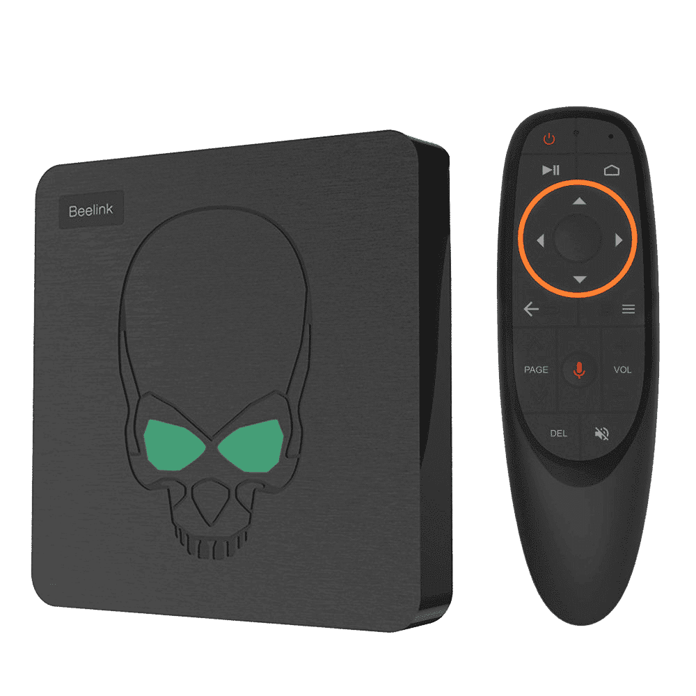 GT King by DroiX AMLogic S922X Android 9 Pie Powered TV Mini PC HTPC - With G10 Air-Mouse