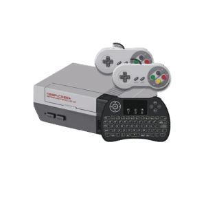DroiX RetroPie Home Entertainment Gaming System N-LINE - With i9 Mini-Keyboard and SNES Controller