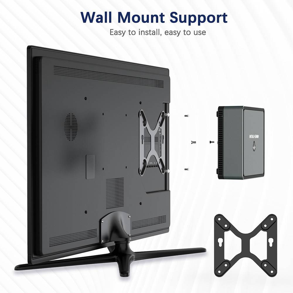 MinisForum UM250 - Showing VESA Mount