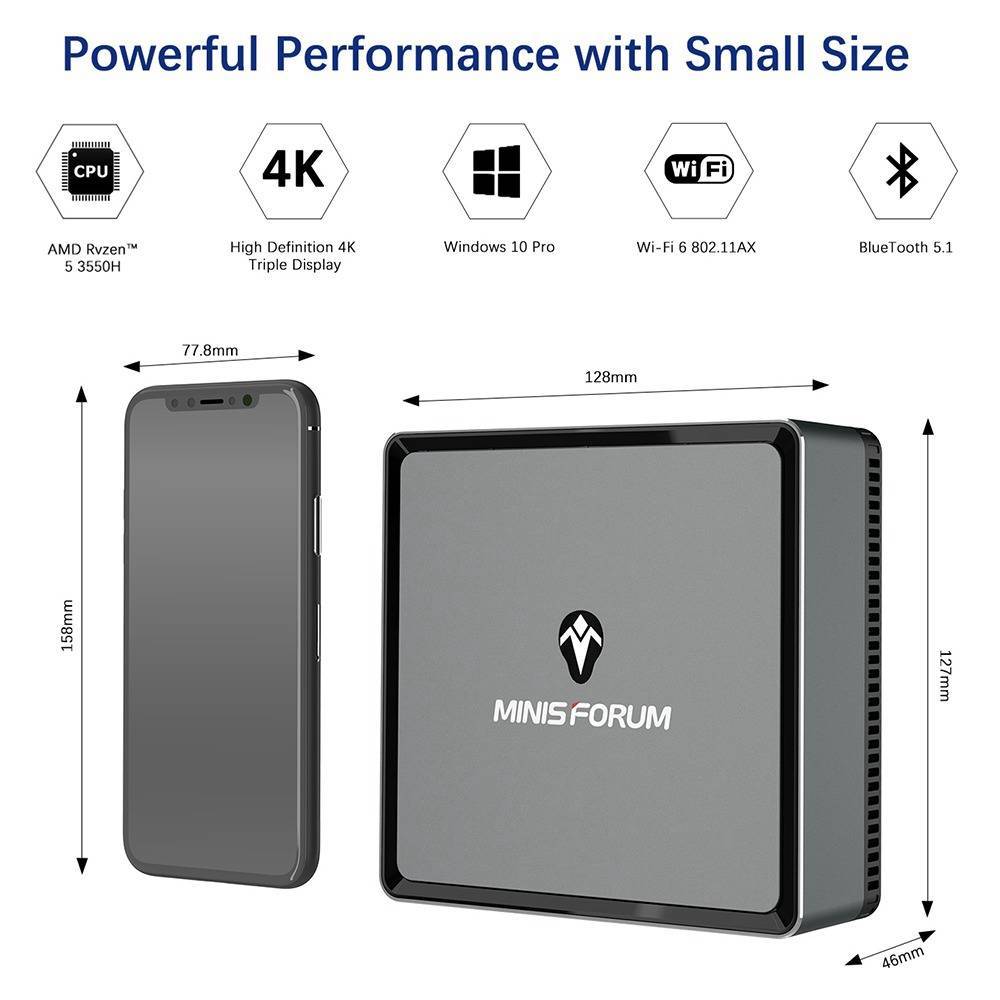 MinisForum UM250 - Showing speed