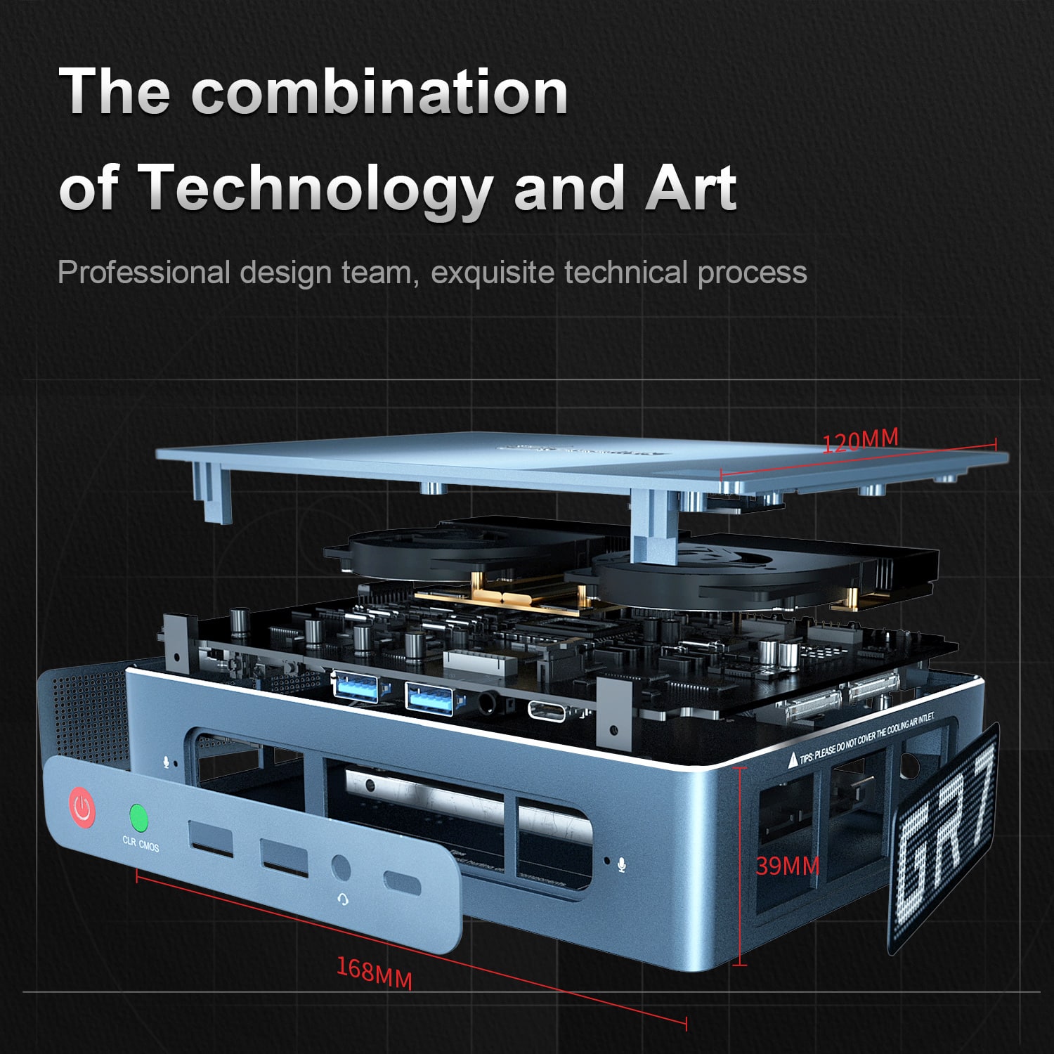 Beelink GTR-7 Combination of technology and art