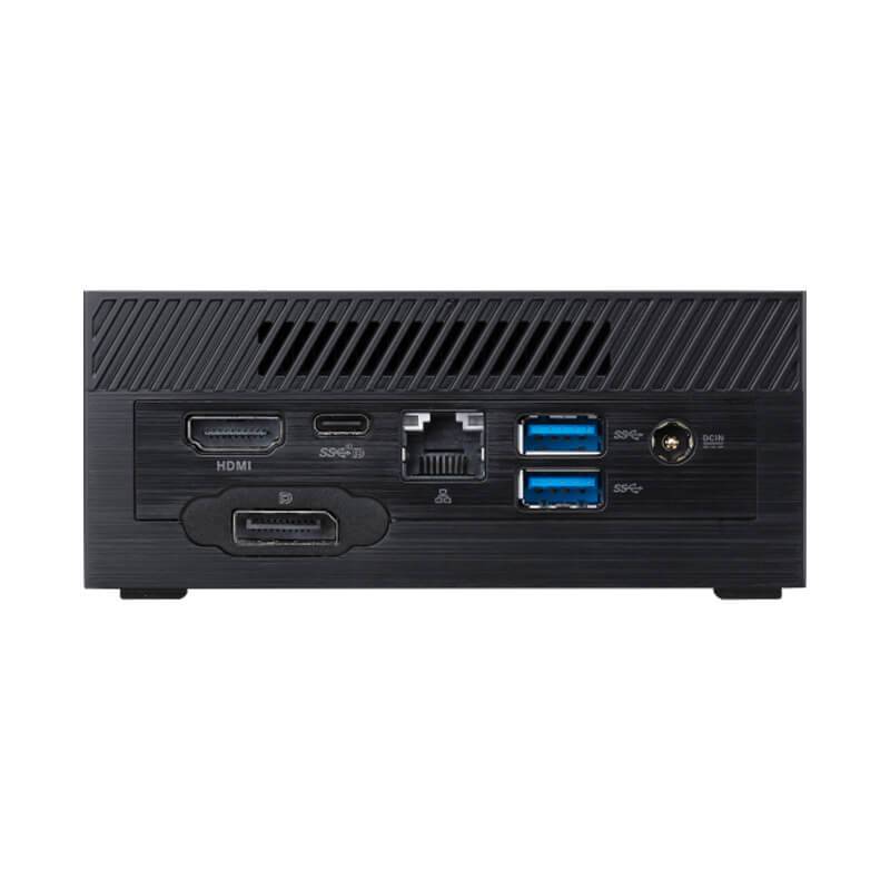 ASUS PN50 AMD Ryzen Mini PC - Shown from the rear with I/O