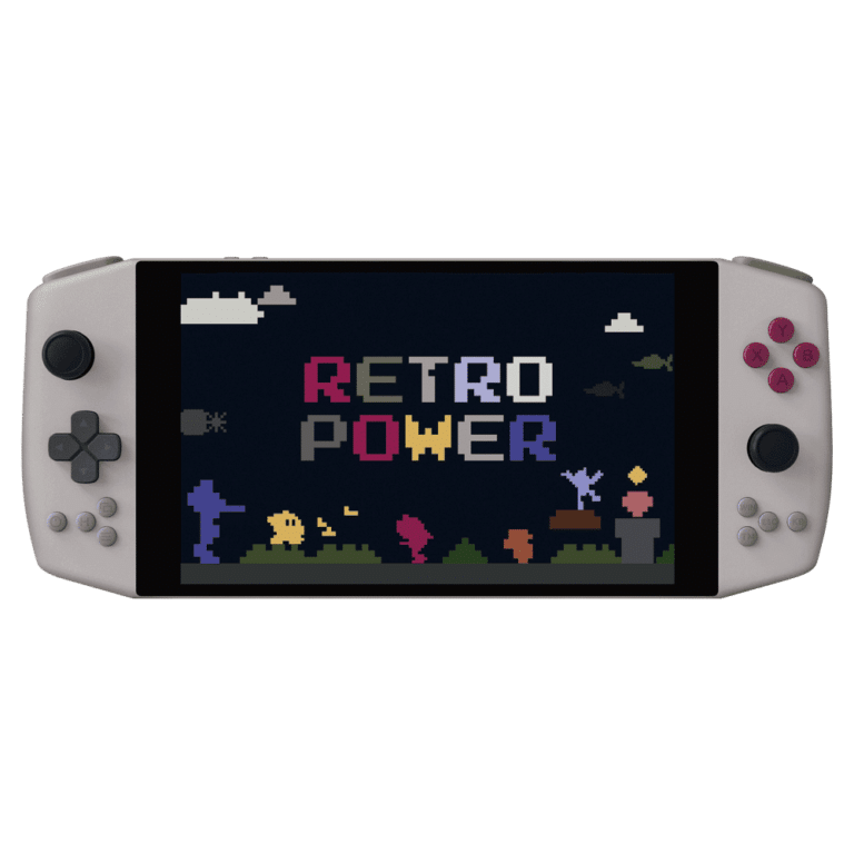 AYA NEO PRO Retro Power - Shown from the front