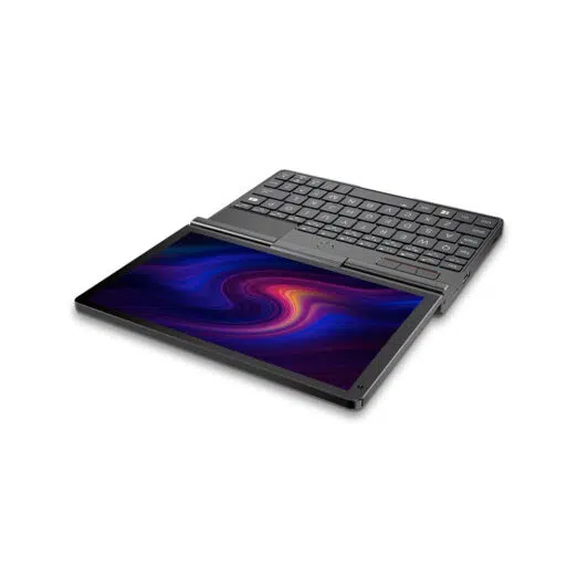 GPD Pocket 3 Mini Laptop showing flat