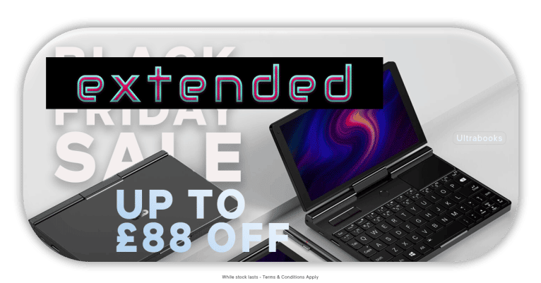 Extended Black Friday Sale Cyber Monday from DroiX - Ultrabooks