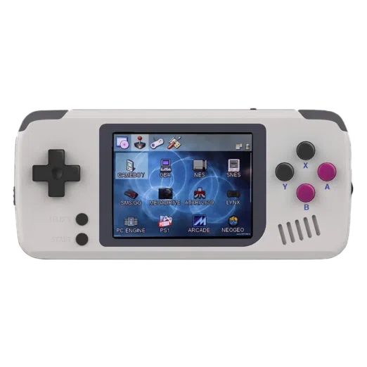 BITTBOY Pocket GO - Retro Gaming Portable Handheld Console - Front View