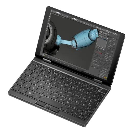 images One Netbook Mix 3s Plus - Front View using AutoCAD