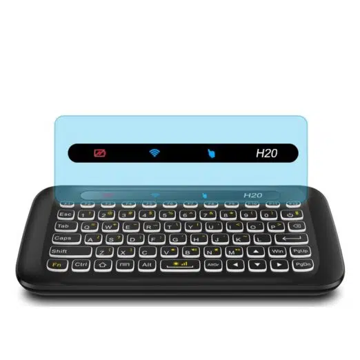 H20 Mini Keyboard with Multimedia Controls