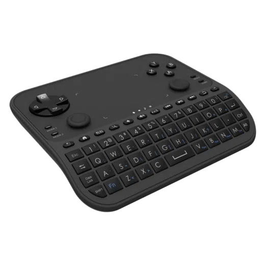 U6 Mini Keyboard with Gaming Functions Flat at an angle