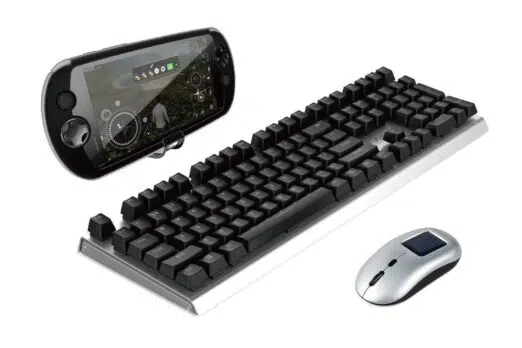MOQi I7s Android Gaming Smartphone - Showing compatibility with Mouse and Keyboard