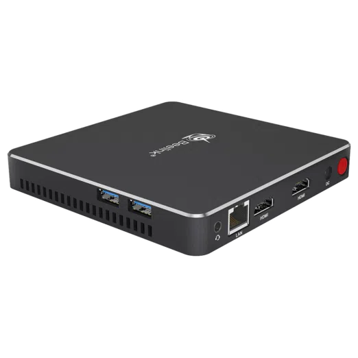 Beelink T34 Windows 10 Mini Computer - Showing left USB 2.0 Ports