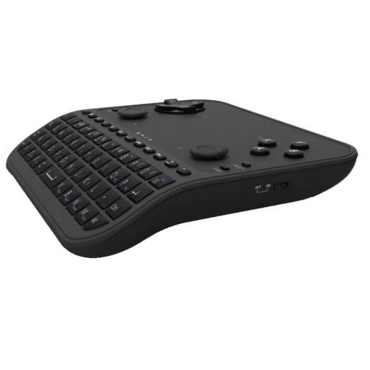 U6 Mini Keyboard with Gaming Functions Right Side View