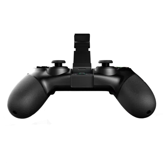 iPega 9076 Gamepad Front-View with the Smartphone Holder Open