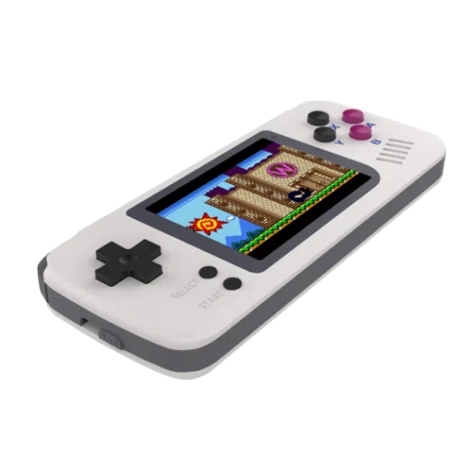 BITTBOY Pocket GO - Retro Gaming Portable Handheld Console - Laying flat