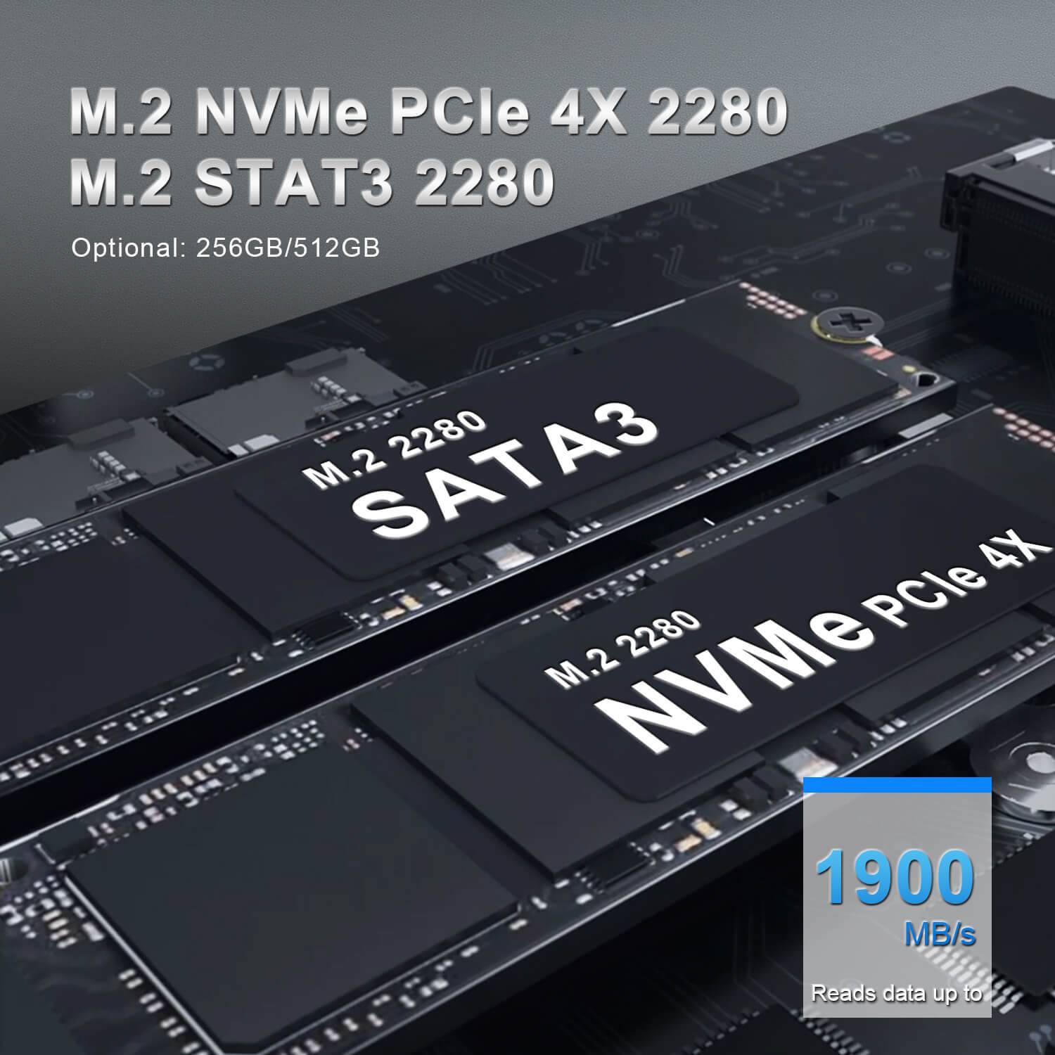 Beelink GTi8 6 Beelink GTi 8 i5 8259U showcasing the Fast NVMe Storage