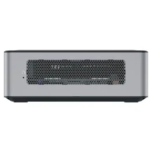 MinisForum HM50 Ryzen Mini PC for Home - Shown from the side