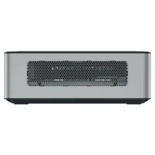 MinisForum HM50 Ryzen Mini PC for Home - Shown from the side