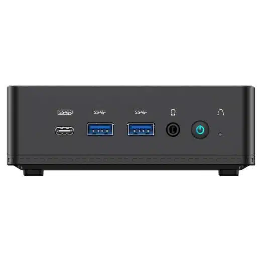 MinisForum JB95 Windows 10 HTPC - Shown from the front