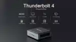 MinisForum EliteMini TL50 Windows 10 Mini PC - Showing Thunderbolt Games