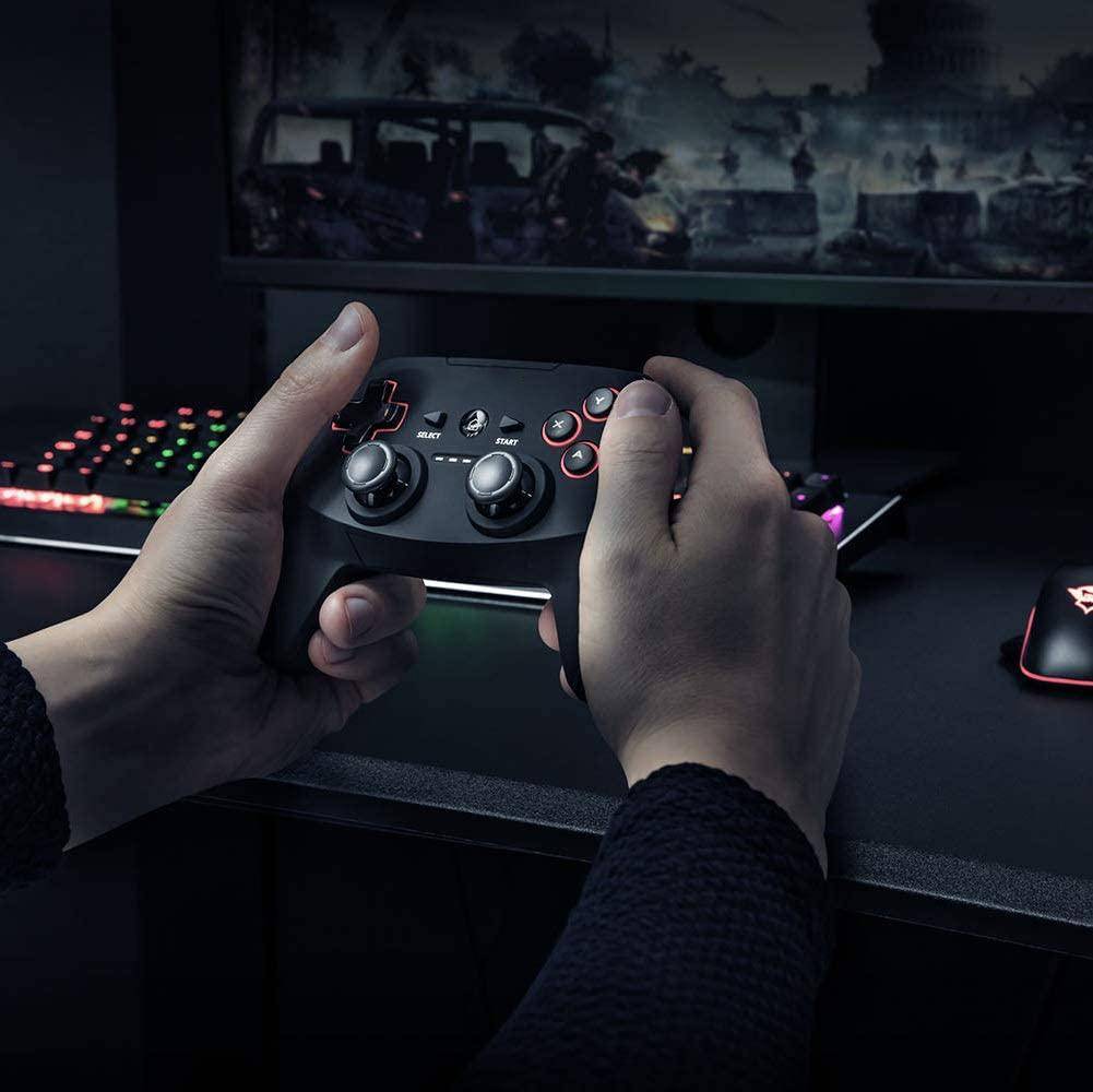 DroiX R1 Gaming Controller for RetroPie 1 DroiX R1 Gamepad for Play Station 3, PC, RetroPie Gaming Console - Playing a Game