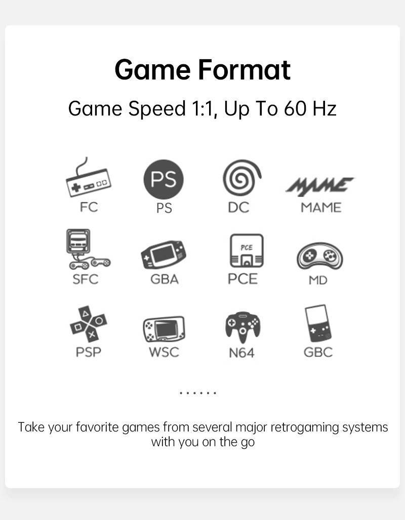 RETROID Pocket 2 3 Retroid Pocket 2 - Game format accepted
