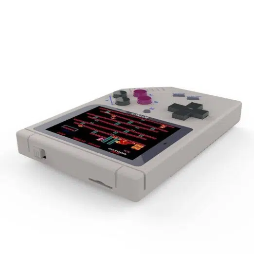 NEW Bittboy V3 Retro Gaming Handheld Emulator - Laying Flat