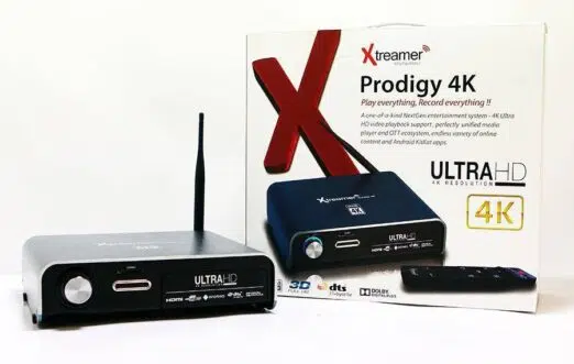Xtreamer Prodigy 4K Packaging