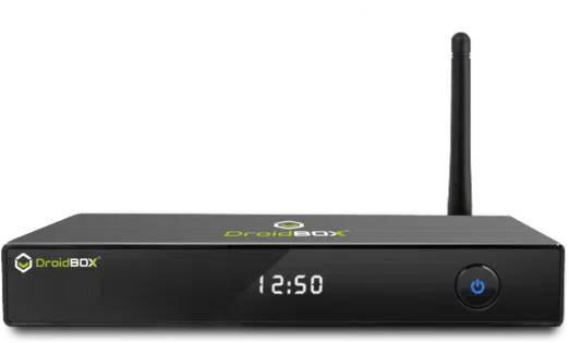 DroidBOX M5 (Refurbished) Android Set Top Box front view
