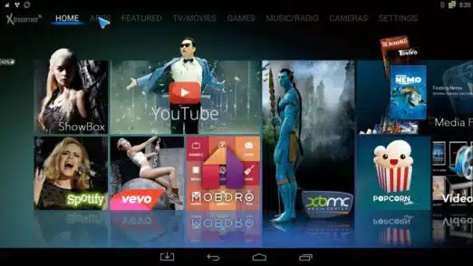 Xtreamer Wonder UI