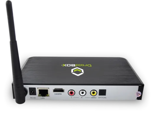 DroidBOX T8 (Refurbished) rear view