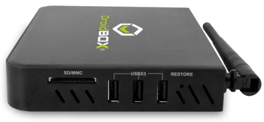 DroidBOX T8 (Refurbished) right view