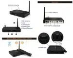 DroidBOX T8-S OpenELEC 16GB (Refurbished) Sockets