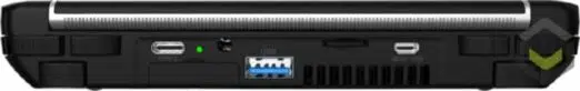 GPD WIN 2 - Showing the ports located on the back