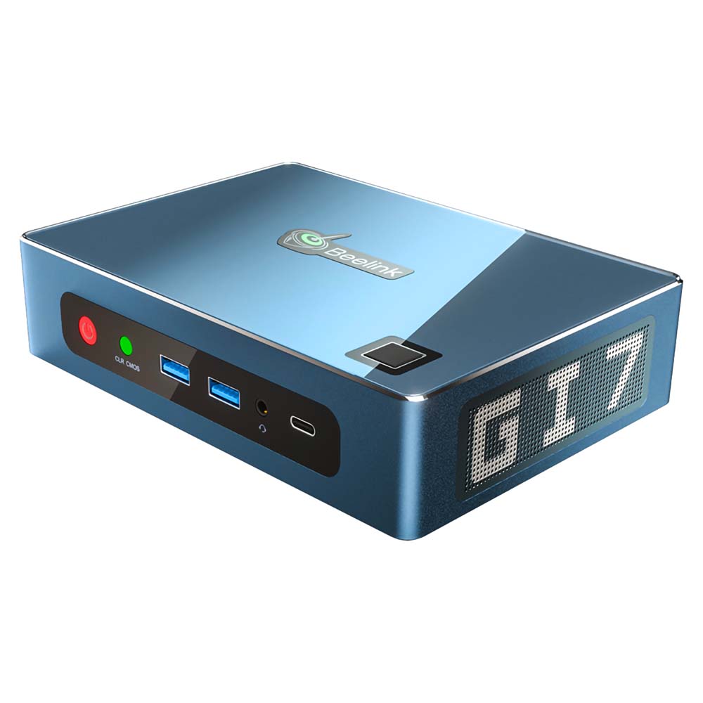 Beelink GTi 11 Intel NUC - Shown from the right side at angle