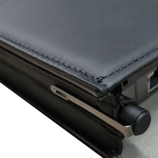 GPD POCKET 3 leather case compatible with stylus