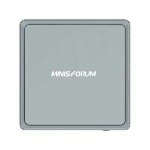 MinisForum DeskMini UM350 Ryzen Mini PC shown from the top