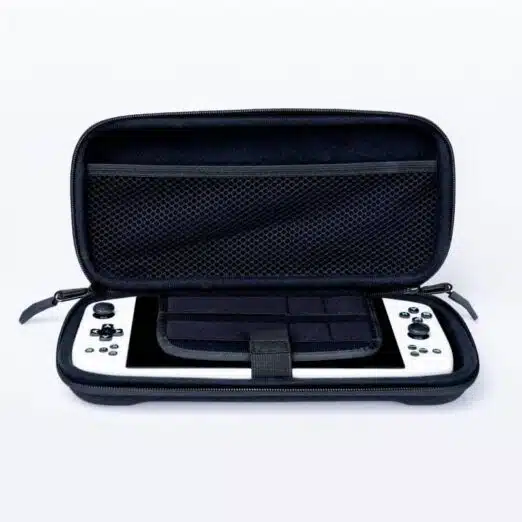 Image showing the Official AYANEO Slim Case with an AYANEO 2021 Pro inside