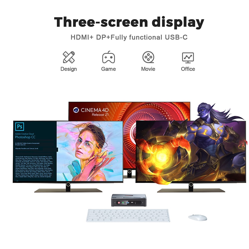Beelink GTR5 6 BEELINK-GTR5-THREE-DISPLAY