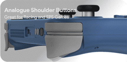 AYA NEO NEXT Pro 7 shoulder buttons