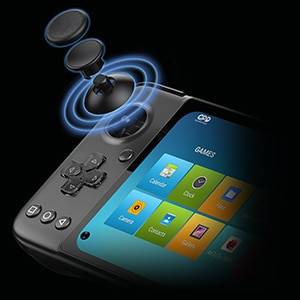 GPD XP Plus 5 japanese alps joysticks on the gpd