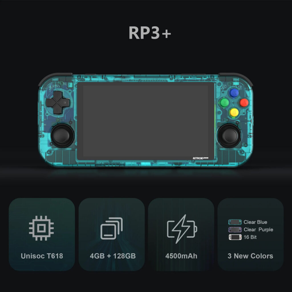 Pocket 3 Rack Interface Retroid Pocket 3+ - DROIX