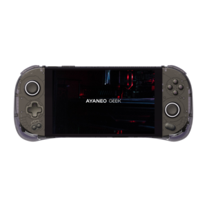 AYANEO GEEK Clear Purple front side Windows handheld