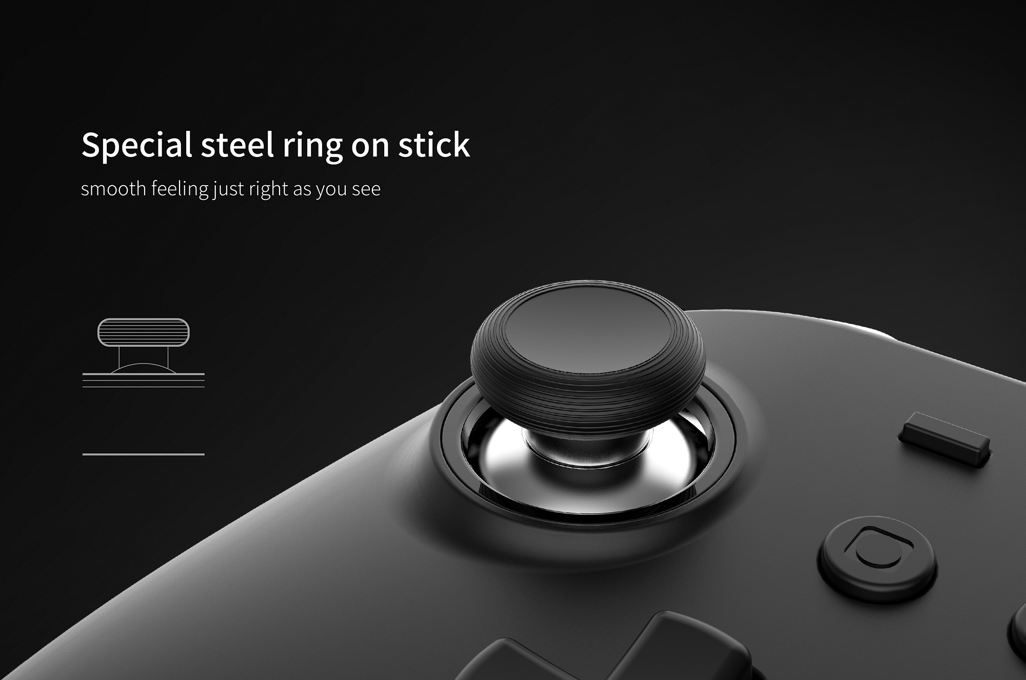 GuliKit KingKong 2 Pro 8 GULIKIT KINGKONG PRO 2 BLACK MARKETING IMAGE 8