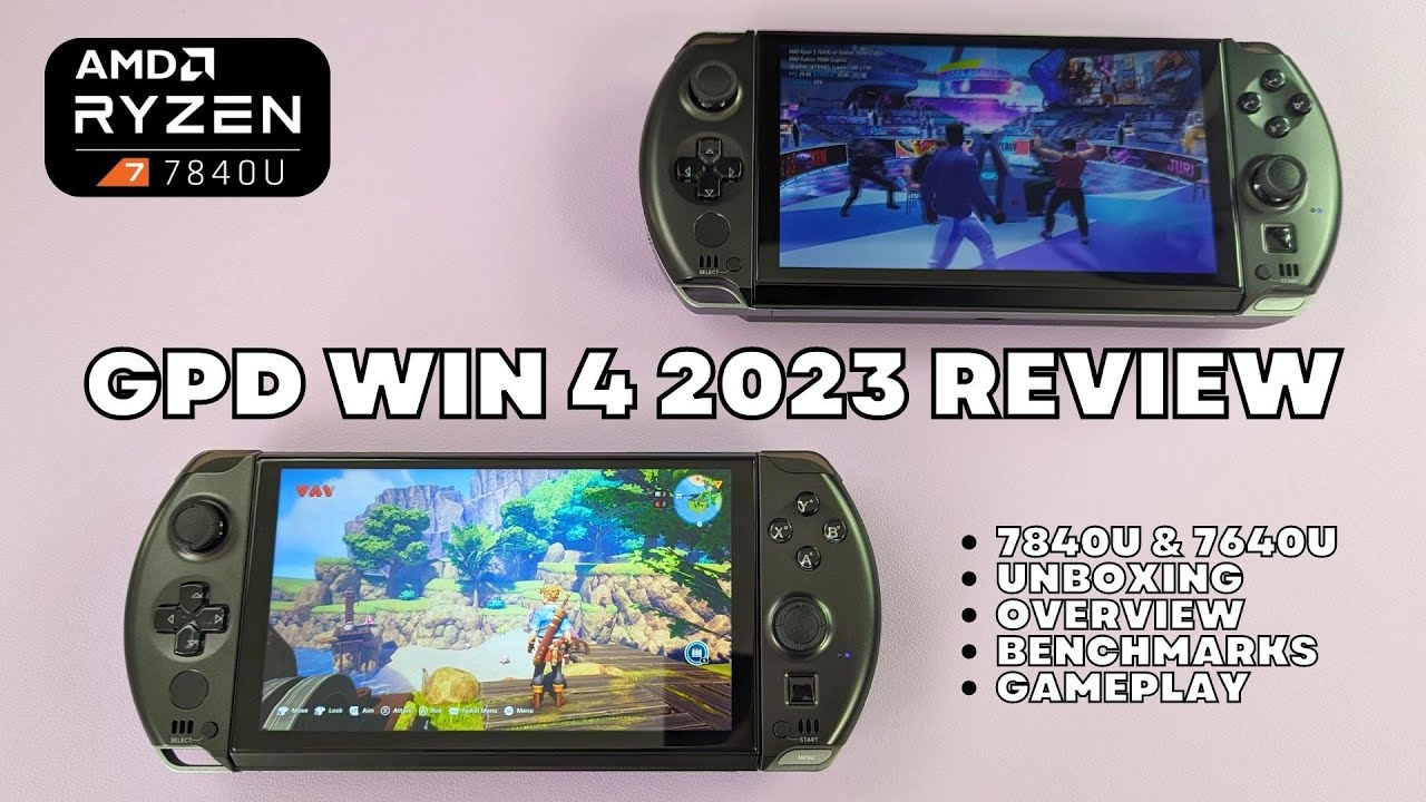GPD WIN 4 (2023) 🎮 | Compact Handheld Gaming PC