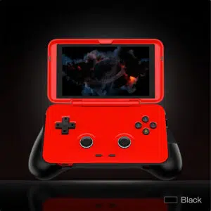 Retroid Pocket Flip Grip Black with Red Flip Front