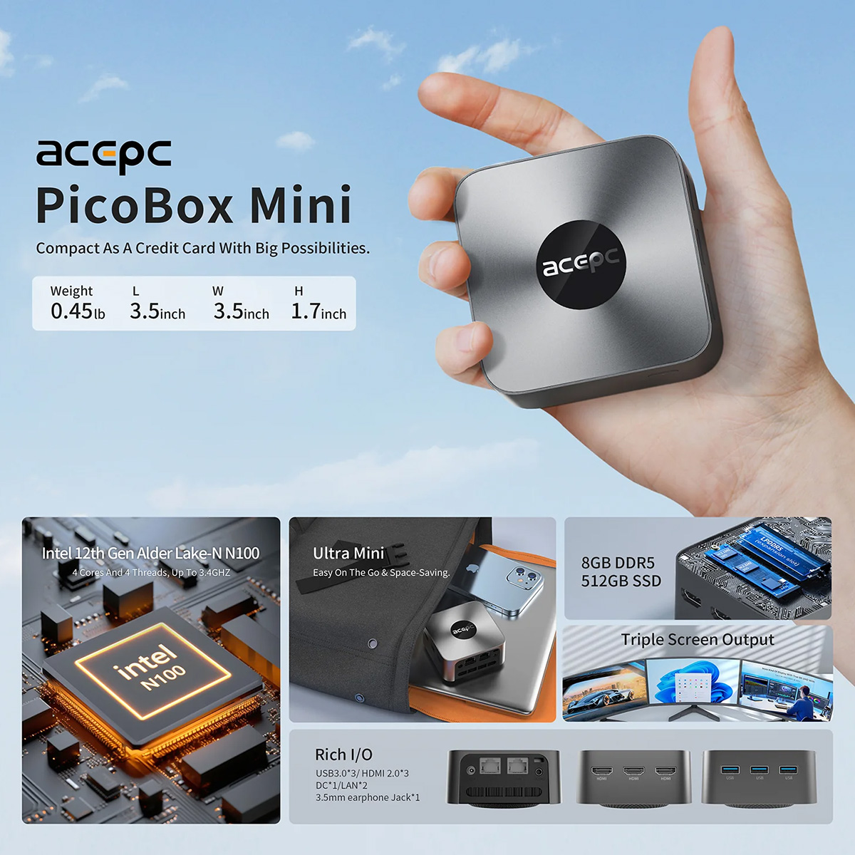 ACEPC PicoBox Mini Marketing