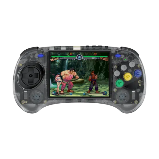 RG ARC-D Transparent Black Playing a Game