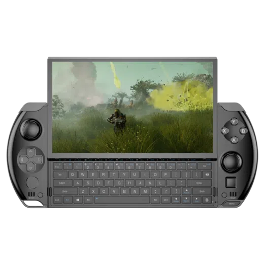 GPD Win 4 (2024) performance: Featuring AMD Ryzen 7 8840U CPU and AMD Radeon 780M GPU, delivering high-speed gaming performance with 8 cores, 16 threads, up to 5.1GHz CPU clock speed, and 2700MHz GPU clock speed.
