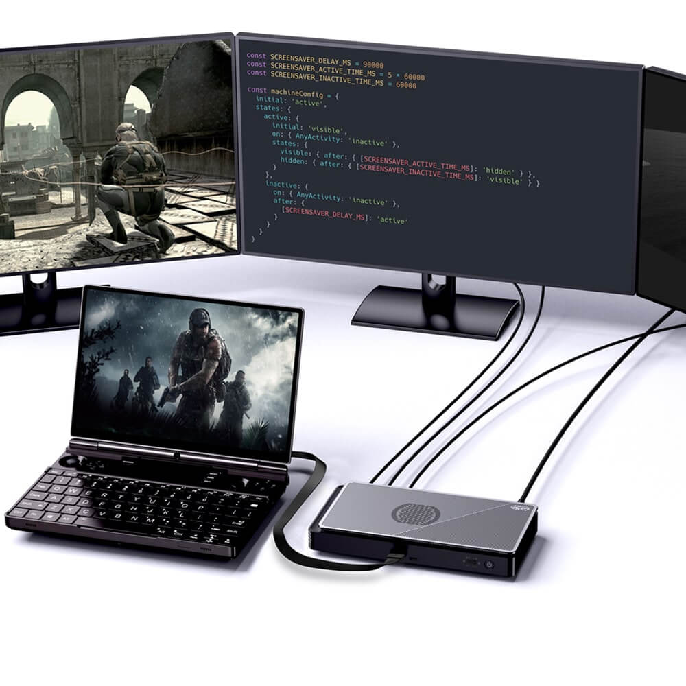 GPD G1 2024版 外付けeGPU GPD G1 (2024) eGPU Docking Station - DROIX