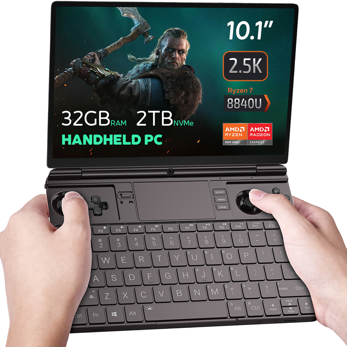 Windowsノート本体 GPD Win MAX2(2024) Ryzen7 8840U 32GB 2TB GPD WIN Max 2 (2024) 🎮 | Ultimate Handheld Gaming PC